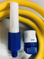 Gartenschlauch Turboflex 1/2" 2m mit Armaturen...