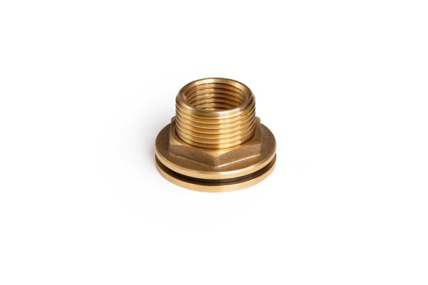 Rehau Regentonnenanschluß IG 1/2" x AG 3/4"