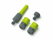 20m Gartenschlauch Wasserschlauch ECO Line 1/2" Set inkl. farbiger Grundausstattung