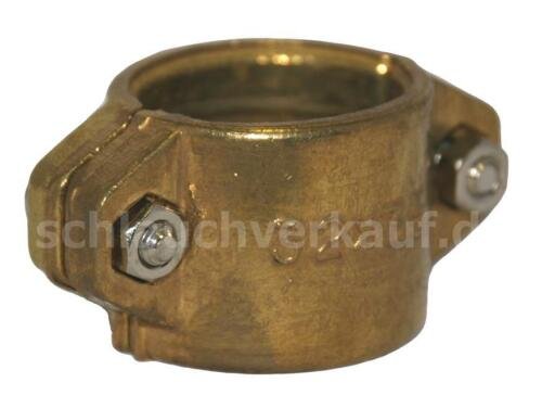 Klemmschale 1 1/4" aus Messing