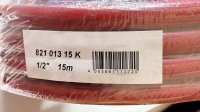 15m Gartenschlauch 1/2" (=13mm) inkl. GEKA Armaturen