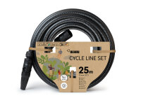 25m Gartenschlauch Set incl. Armaturen Cycle Line 13mm...