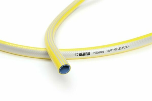 50m Gartenschlauch Quattroflex Plus + 13mm 1/2" Rehau