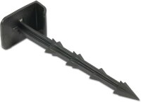 Erdspieße Rohrleitungshalter 16mm ca. 16cm schwarz...
