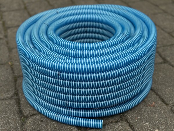 50m Saugschlauch Rauspiralflex Blau Standard 19mm (=3/4")