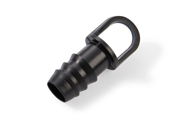 Endstück für Perlschlauch 16mm schwarz