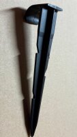 20 Stück Erdspieß Rohrleitungshalter 20mm 14cm Länge