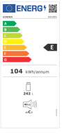Gorenje Vollraum Kühlschrank ohne Gefrierfach 144cm...