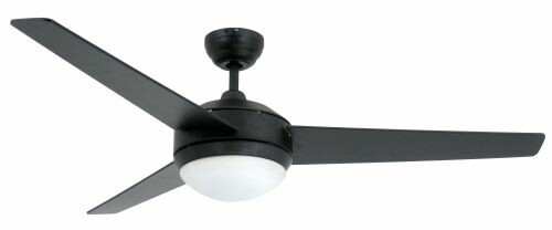 Deckenventilator Vegalight schwarz 132cm