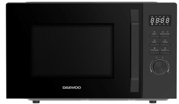 Daewoo Stand-Mikrowelle schwarz