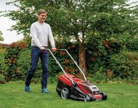 Einhell Kit FC Bayern Special Edition Akku-Rasenmäher für 400 m²