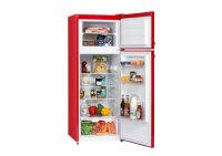 Respekta Retro-Kühl-/ Gefrierkombination rot 144