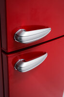 Respekta Retro-Kühl-/ Gefrierkombination rot 144